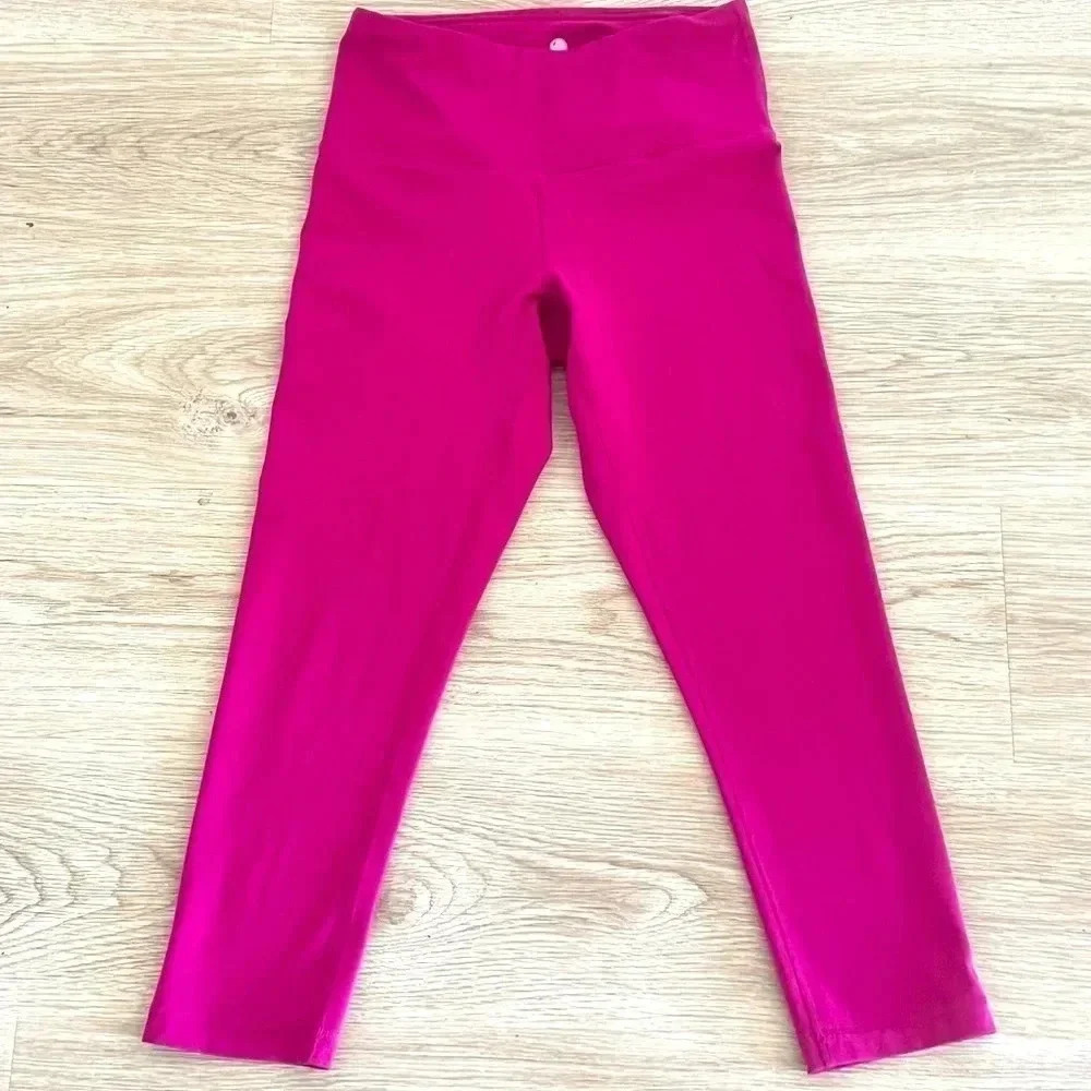 YOGALICIOUS MAUVE LEGGINS SIZE SMALL